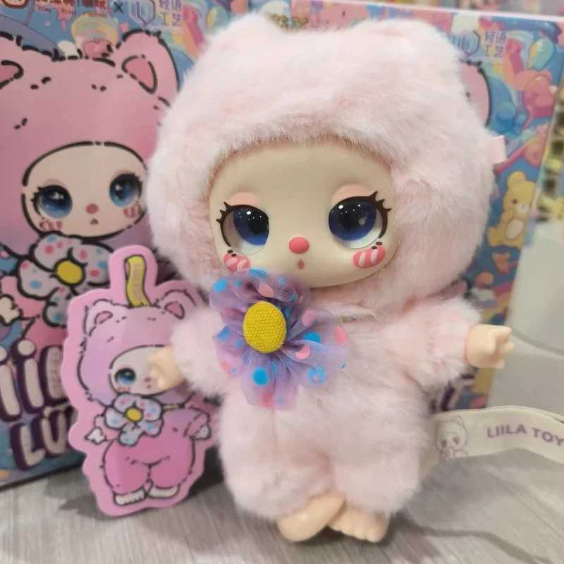 Liila Lucky Cat Series Blind Box Trendy Plush Toy Cute Ornament Mystery Box Desk Decoration Kid Gift M250717