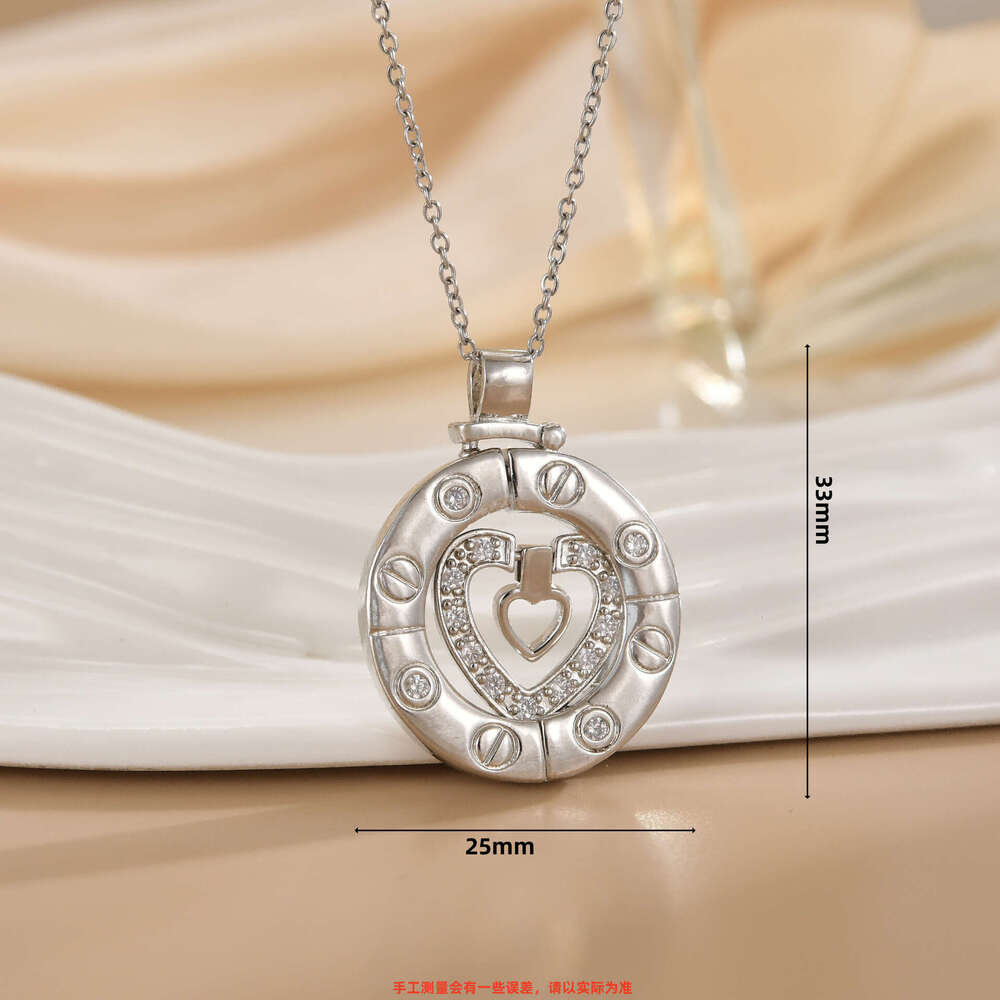 Stairway To Heaven Hot-Selling Necklace For Women, Light Niche High-End Feel Jewelry, Titanium Steel Collarbone Chain Accessory 362