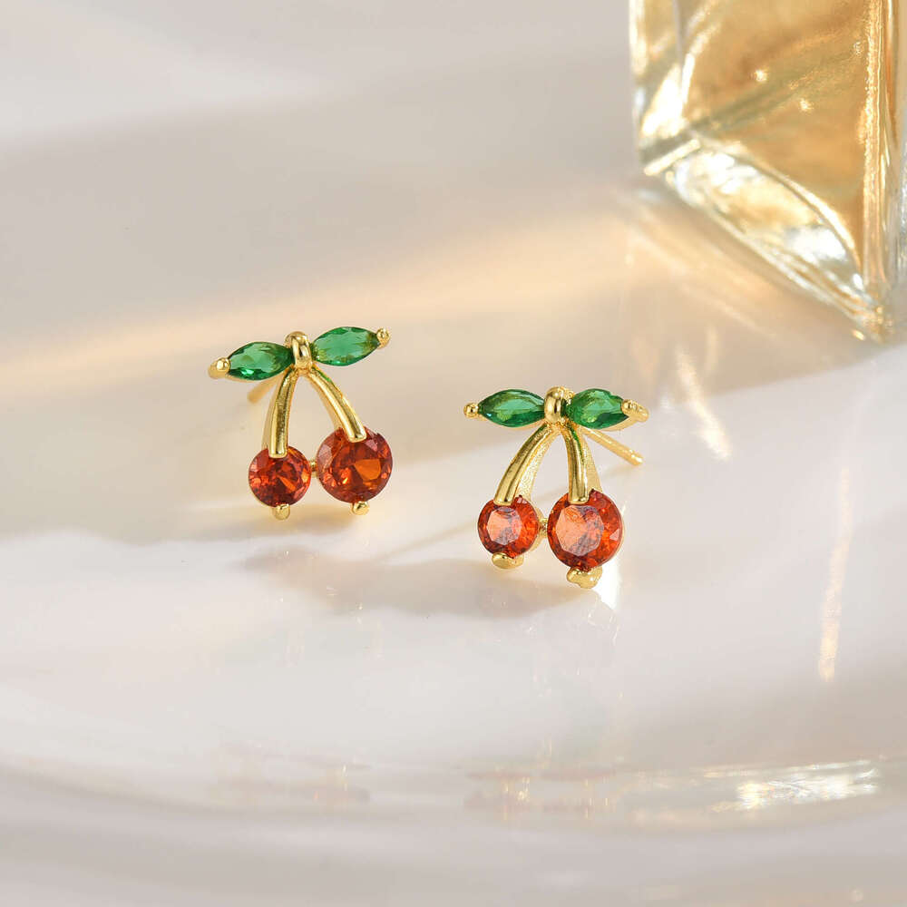 Circle Copper Gold Plated Niche High Fashion Simple Style Elegant Earrings Pendants Ear Jewelry C0b