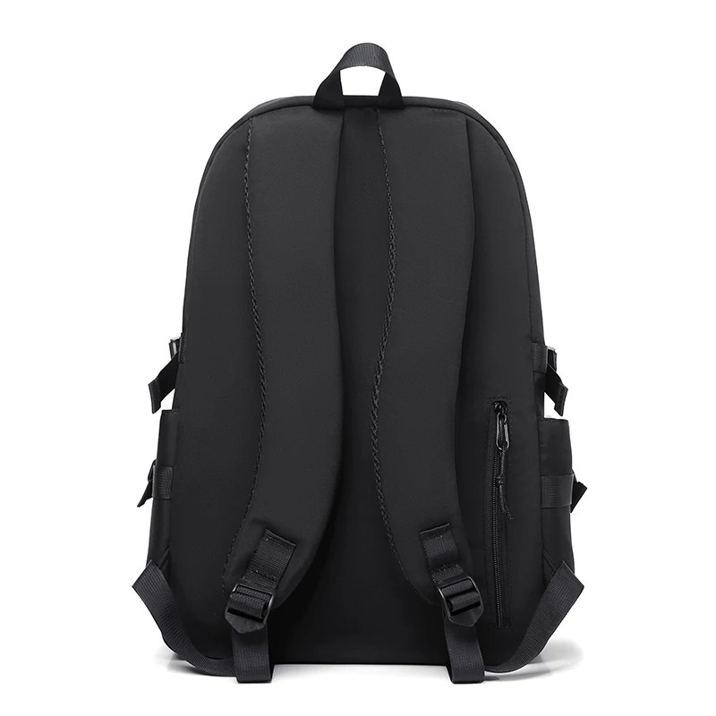 Simple solid color backpack travel backpack plenty of storage space very suitable for commuting school work and going out. 250714