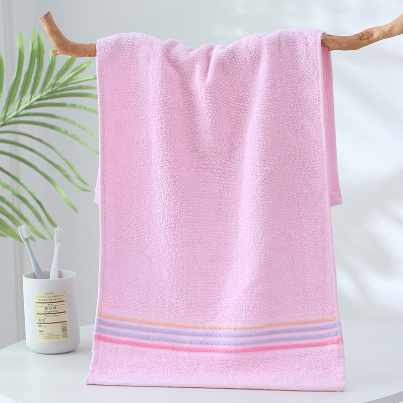 Wholesale of customized pure cotton towels embroidered towels quick-drying thickened soft and highly absorbent face towel
