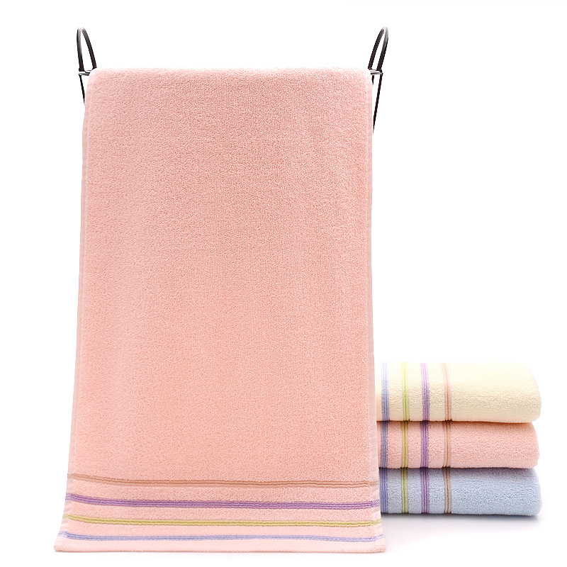 8 sets of pure cotton towel set for home use including adult face towels that are thick absorbent luxurious bathroom towels and beach towels