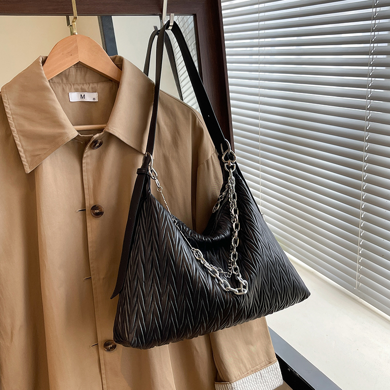 New arrival! Stylish stitched shoulder crossbody bag, a simple, versatile and casual for women, ladies' bag