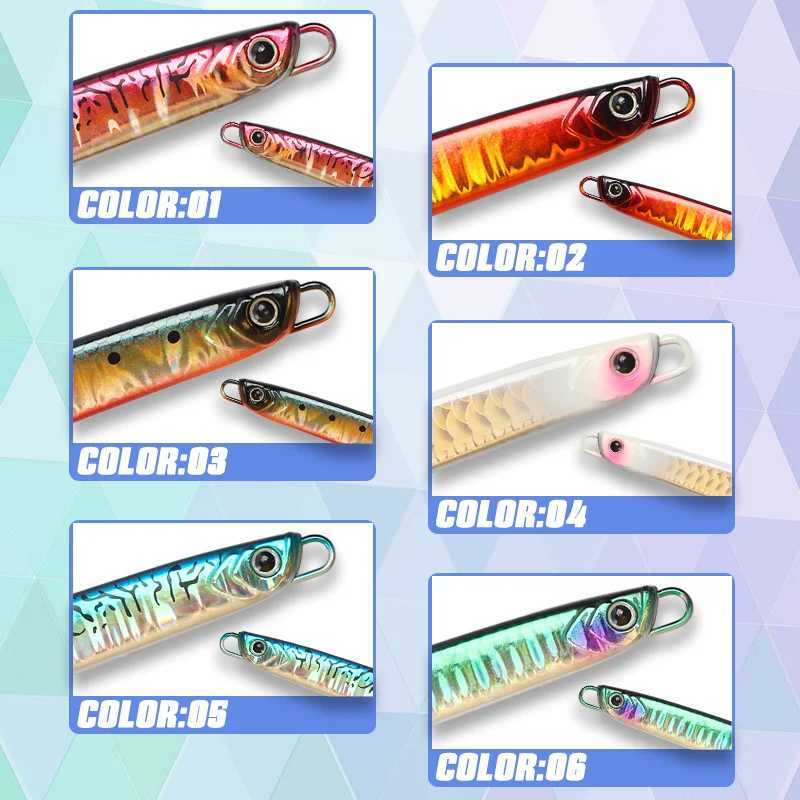 Magic Works New 2024 Fishing Metal Jig 15G 20G 30G Sea LittLE Magic Jig Fishing TackLE PROfESSional Fake Fish Jig Z250717