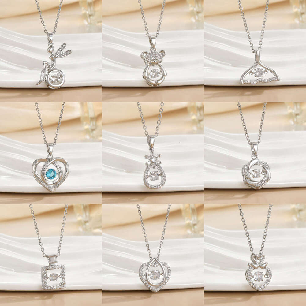 Korean Style Niche Design Smart Necklace For Women, Elegant And Simple Four-Leaf Clover Pendant Clavicle Chain Geometric Choker Jewelry 2Ca