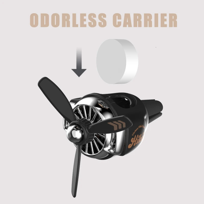 DIY perfume Odorless ornament plane pilot bear car air fresheners decorations accessories aroma vent clip fragrance diffuser men 250715