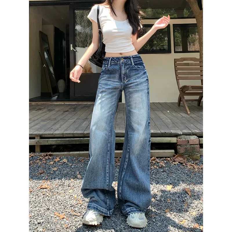 2K Jeans Pants for Women Shoujo Girl Style Womens Denim Pants Low Rise Jeans Womens Spring Clothes Jean Coquette Jorts Baggy R250716