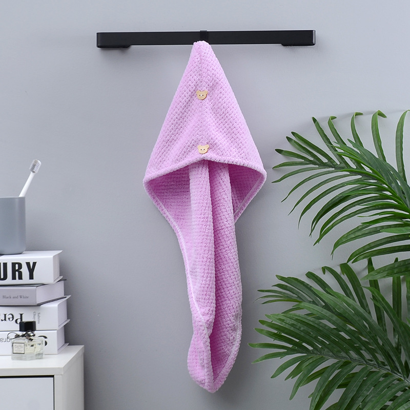 8 pieces Dry Hair Cap for Women Thickened and Super Absorbent Headscarf for Wiping Hair Quick Drying Cap Dry Hair Towel