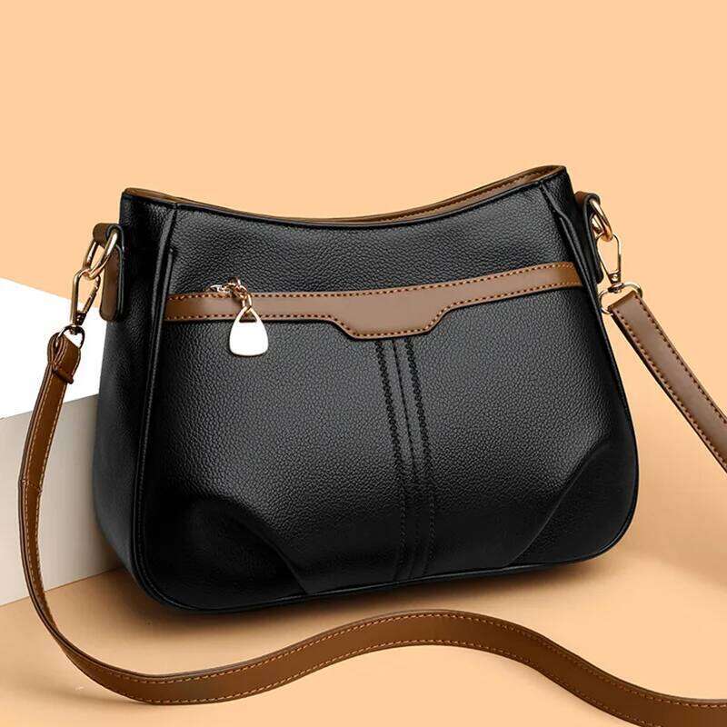 Lightweight Trendy Single Shoulder Crossbody Bag Large Capacity Mother's 2025 New Women's Messenger Handbag