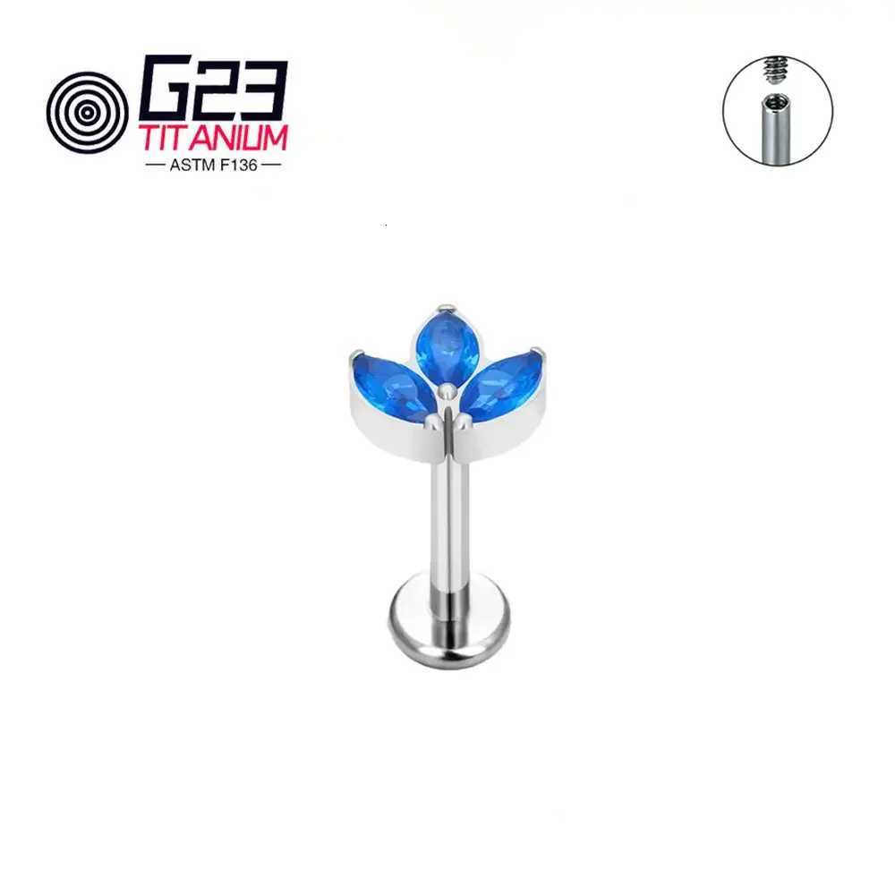 G23 Titanium ASTM F136 Stud Ear Tragus Cartilage Ear Stud Lobe Nose Helix Daith Piercing Jewelry y250715