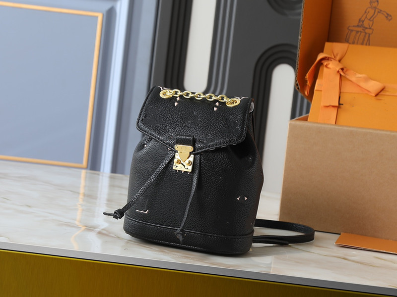 Designer Nano Noe backpack bag women s-lock chain backpacks Drawstring back pack high quality Monograms Knapsack handbag tote mini Satchels