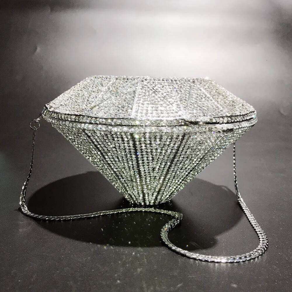Newest Dia ring shape bag Dias Clutch Women Prom Evening Bags Designer Handbags clutch purse wallet