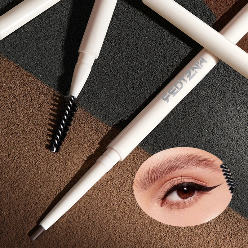 Feotznw silky Smooth and fluid fine eyebrow pencil is easy for beginners to use.Makeup in an instantEssential for Korean girls 250712