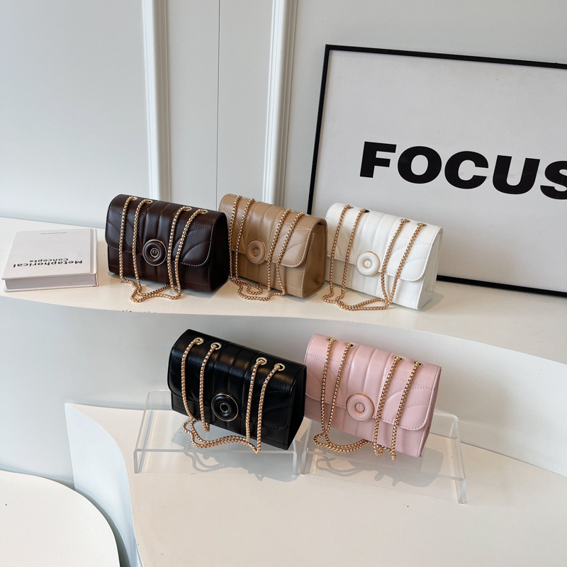 Designer Luxury Bag Bag This Year's Trendy Small Bags For Women 2025 New Simple Personality Chain Shoulder Crossbody Bag Fashion Casual Small Squ