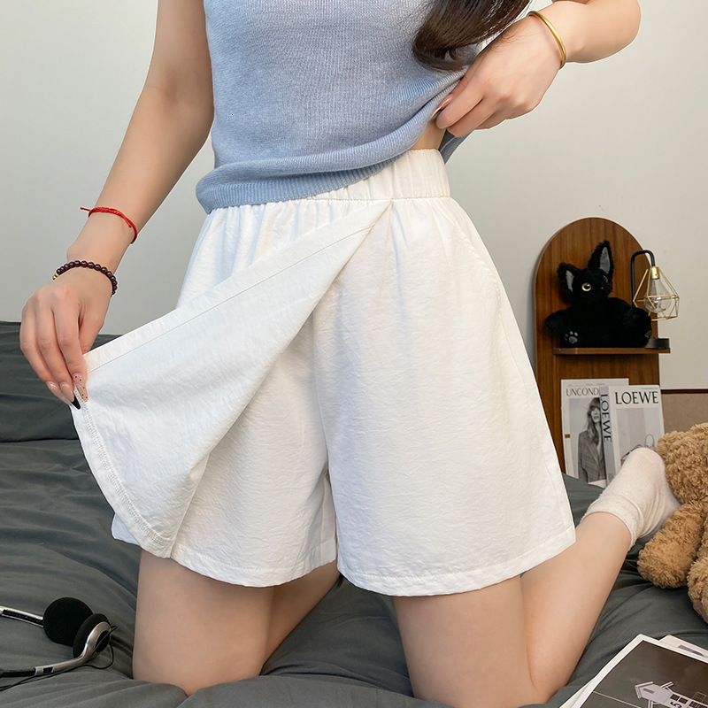 Yamamoto Workwear Skirt Women New Summer Thin Loose Casual Five-Point Pants Ice Silk Sports Shorts