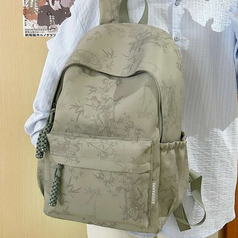 College Small Ins Cute Fresh Niche Mini Forest Style Girl Student Backpack