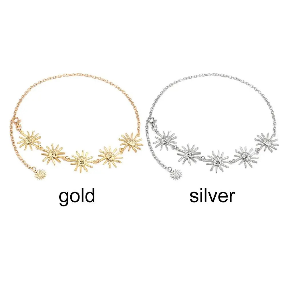 Punk Hip Hop Style All-match Waist Chain Sun Vintage Metal Womans Belt For Dress Vintage High Waist Chain Belt for Women 250715