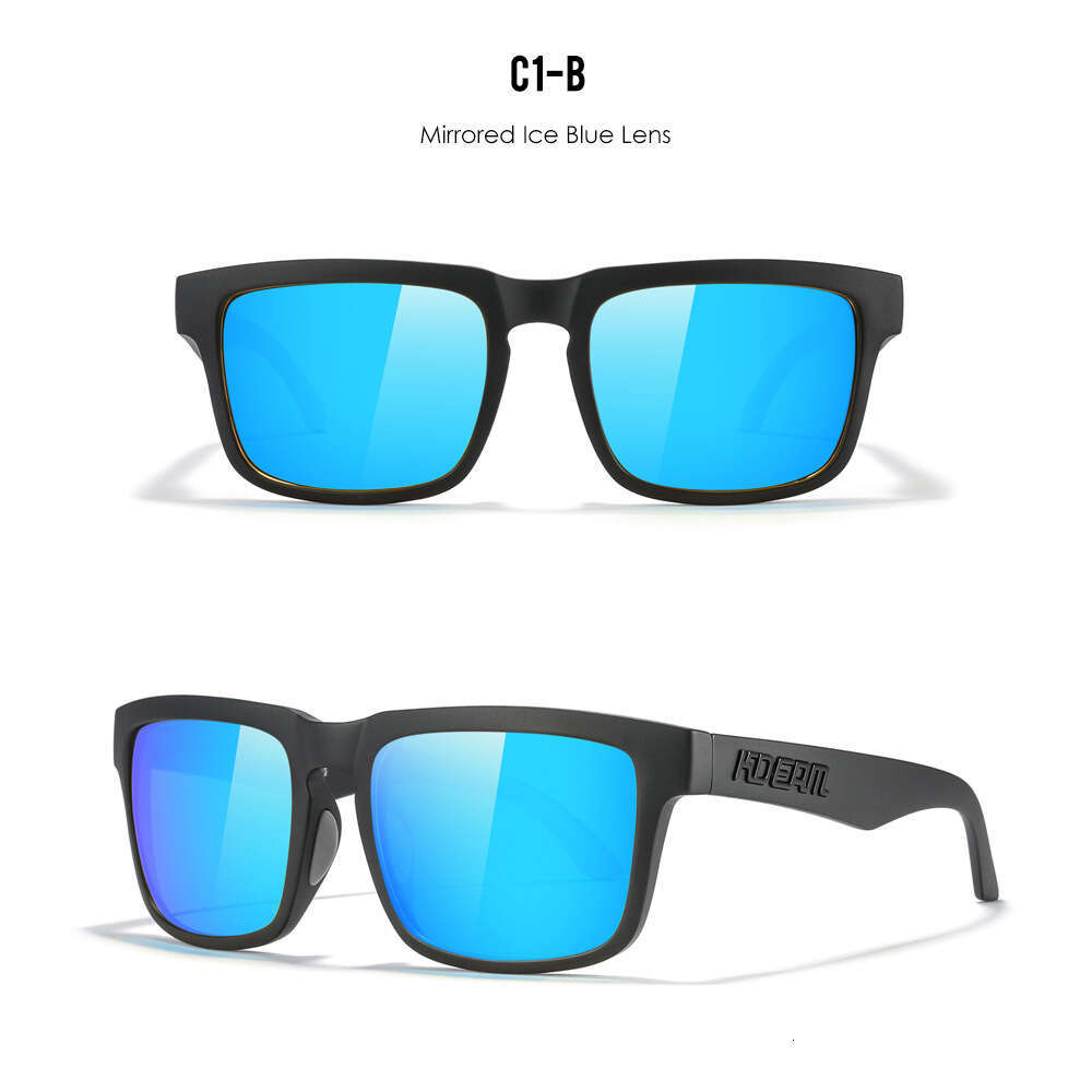 KDEAM Classic Polarized Unisex Ultra-light Driving Glasses Colorful True Film Sunglasses KD332