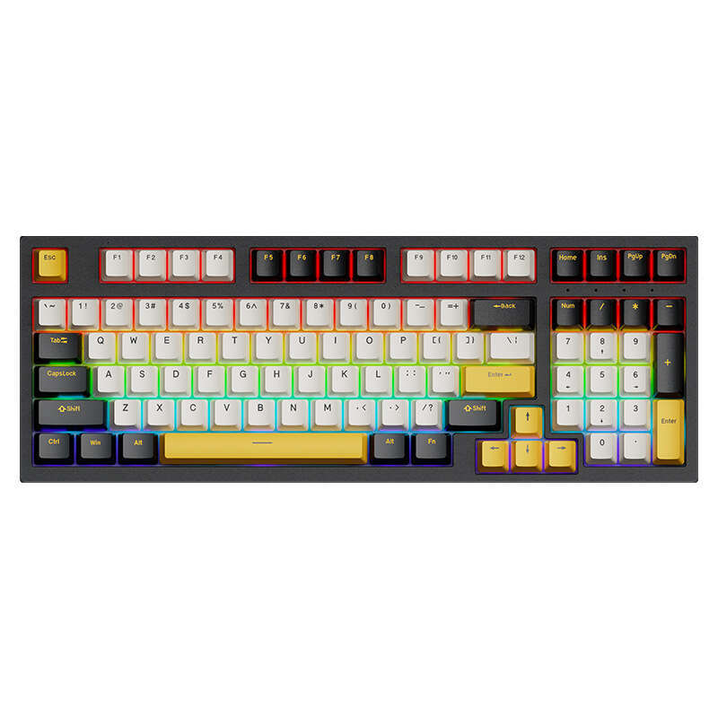 Designer Famous Brand Ruiyi F Mechanical Keyboard High Aesthetic Gaming Wired Office Laptop Blue Brown Red Switch