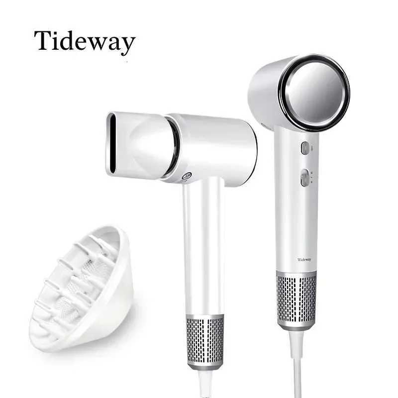 Tideway High-speed Hair Dryer Titanium Edition Blow Dryer Brushless Motor Ionic Technology 4 Temperature Settings Thermo W250718