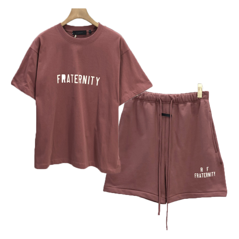 Summer Casual Sport Outfits for Men Women Running T-Shirt Tee Jogger Shorts Set Sold Separately 24FW 0618