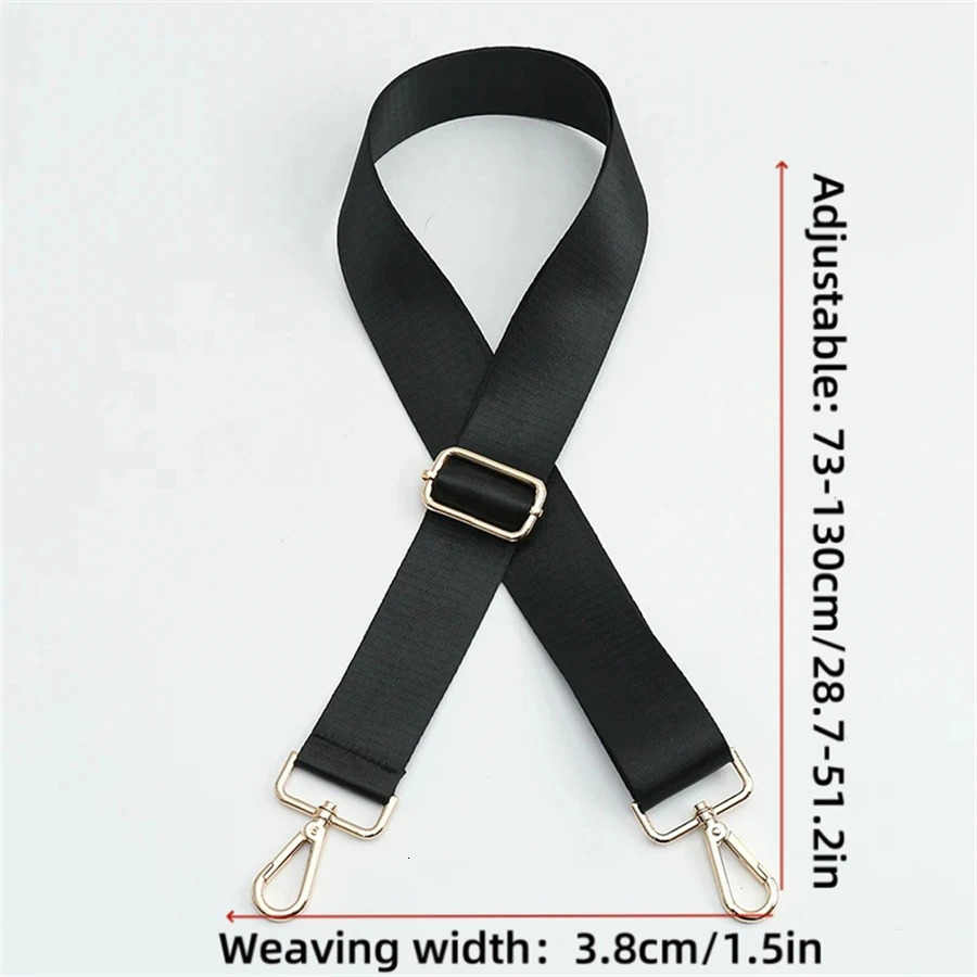 Replacement Shoulder Bag Strap For Briefcase Men Crossbody Shoulder Bags Strap Adjustable Black Women Bag Accessories 250712