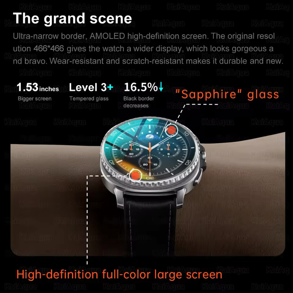 New Galaxy 8 Ultra Smart Watch Men GPS Tracker Health Monitoring Bluetooth Call 100+ Sports Mode IP68 Waterproof Smartwatch Women 2025 free shipping