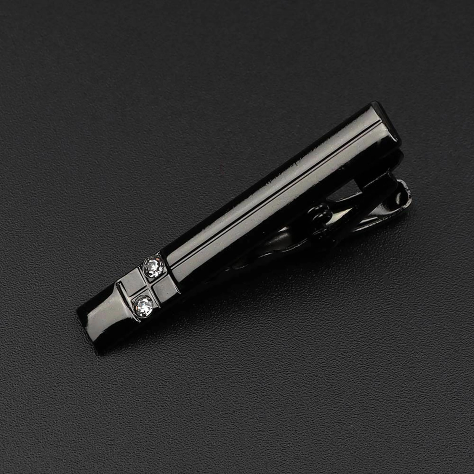 4cm Simple Fashion Style Tie Clip Metal Exquisite Practical Pin Clasp Business Wedding Accessories HighEnd Gift For Men 250715