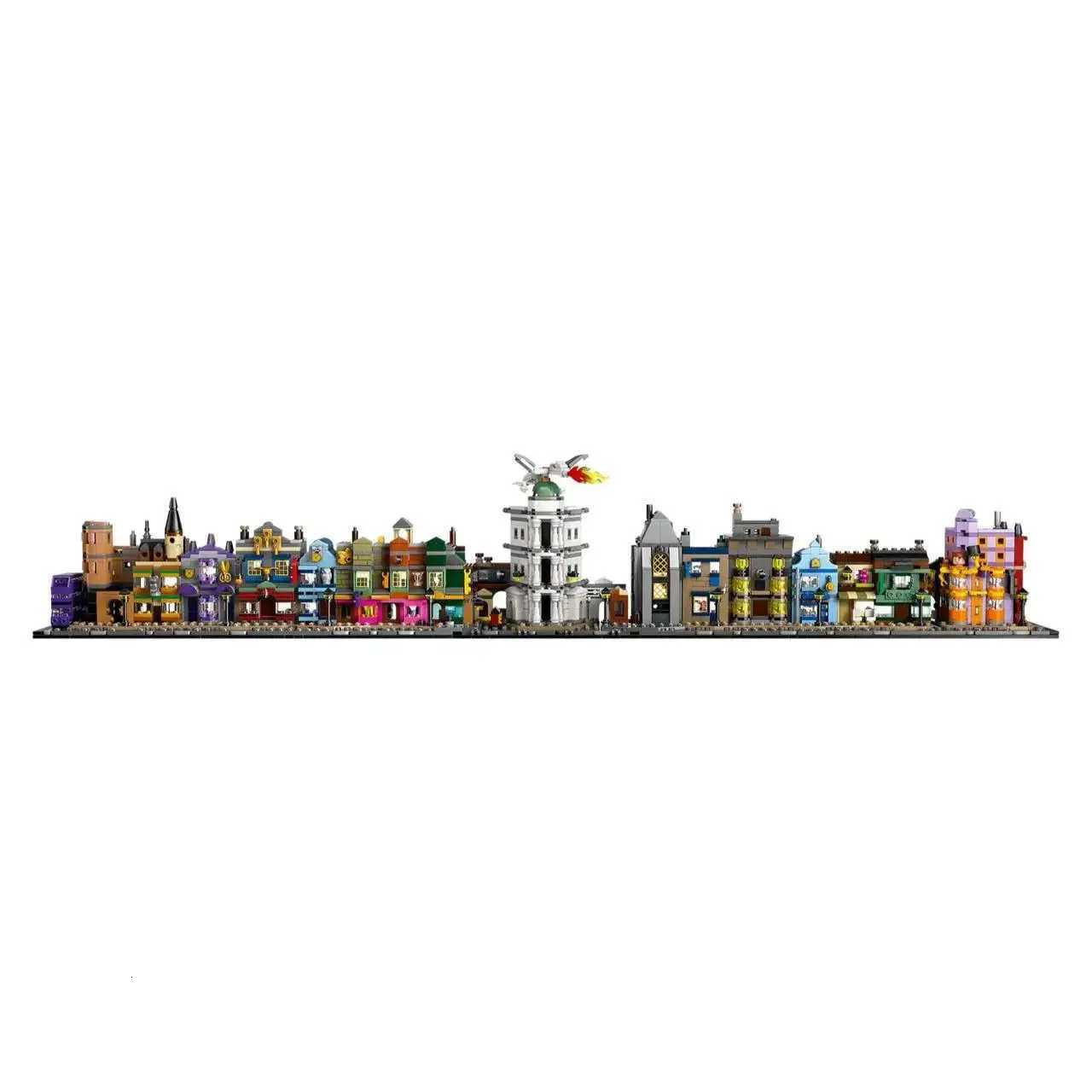 MOC Building Kit Street View Building 76444 House Building Block Model Kit 2750 Pieces Christmas Halloween Gift Set Z250718