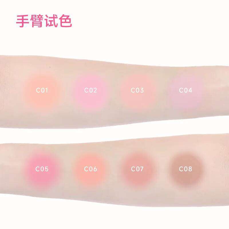AZTK Air Cushion Powder Blusher Paste Brightens Expansion Color Matt Atmosphere Feeling Portable Longlasting Natural Face Makeup X250