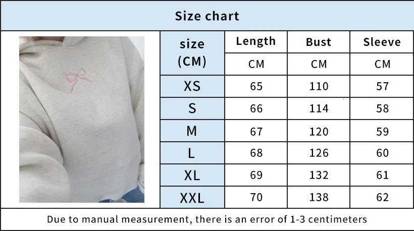 Women Loose Hoodie Coats Autumn Spring Hoody Long Sleeve Pullovers Casual Floral Bow Print Sweatshirts BLKFS-1788 XJ250717