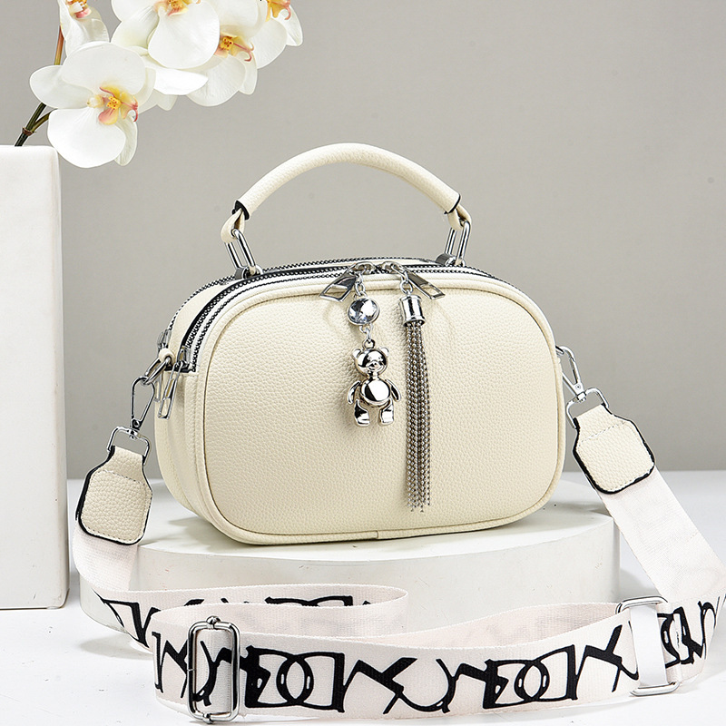 New cross-border trend three-layer women's crossbody bag designer bag trend women's shoulder bag daily commuting women's handbag