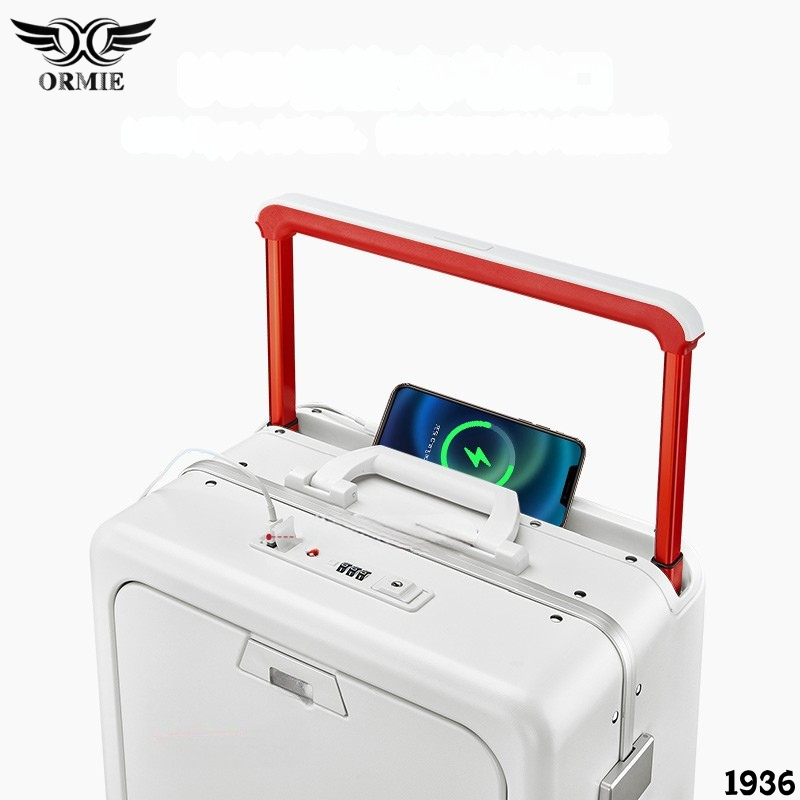 Front Accessible Duffle Style Backpack - Equipped With Rechargeable USB Ports & Spacious Interior Organizers