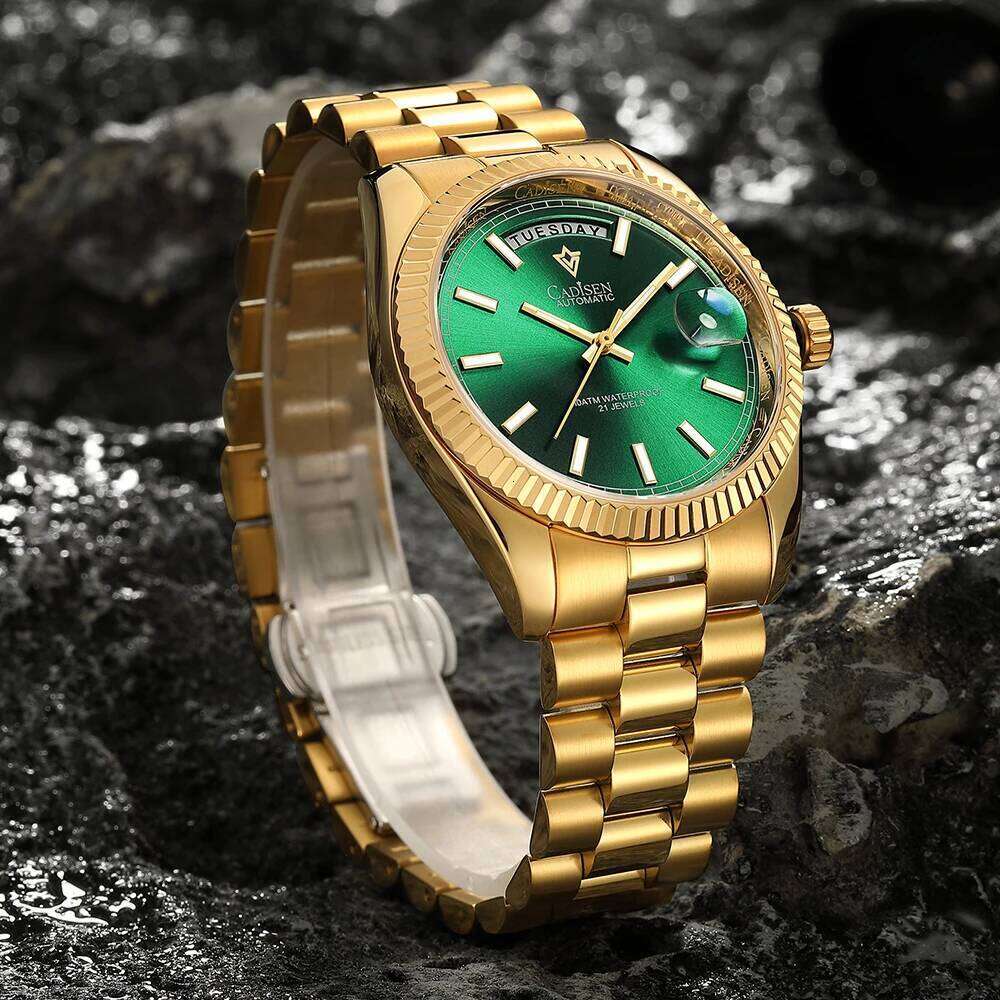 CADISEN DD40 Watches Automatic Watch AR Sapphire Glass Mechanical Wristwatch Men 10Bar MIYOTA 8285 Movt 2023 New free shipping