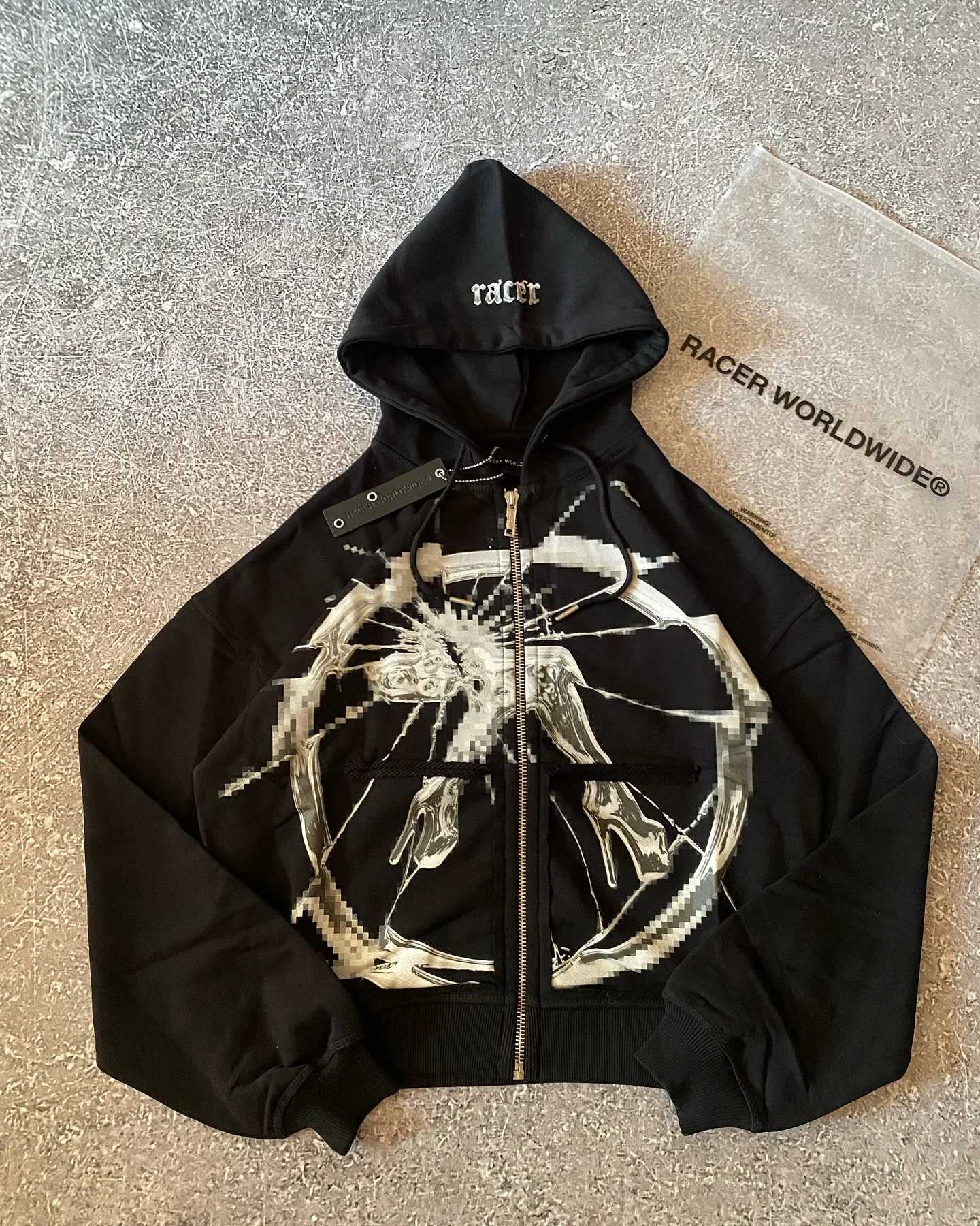 Street Simple Pattern Printed Hoodies Mens Fashion Harajuku Hip-Hop Street Loose Zipper Hoodies Womens Casual Simple Wear X250718