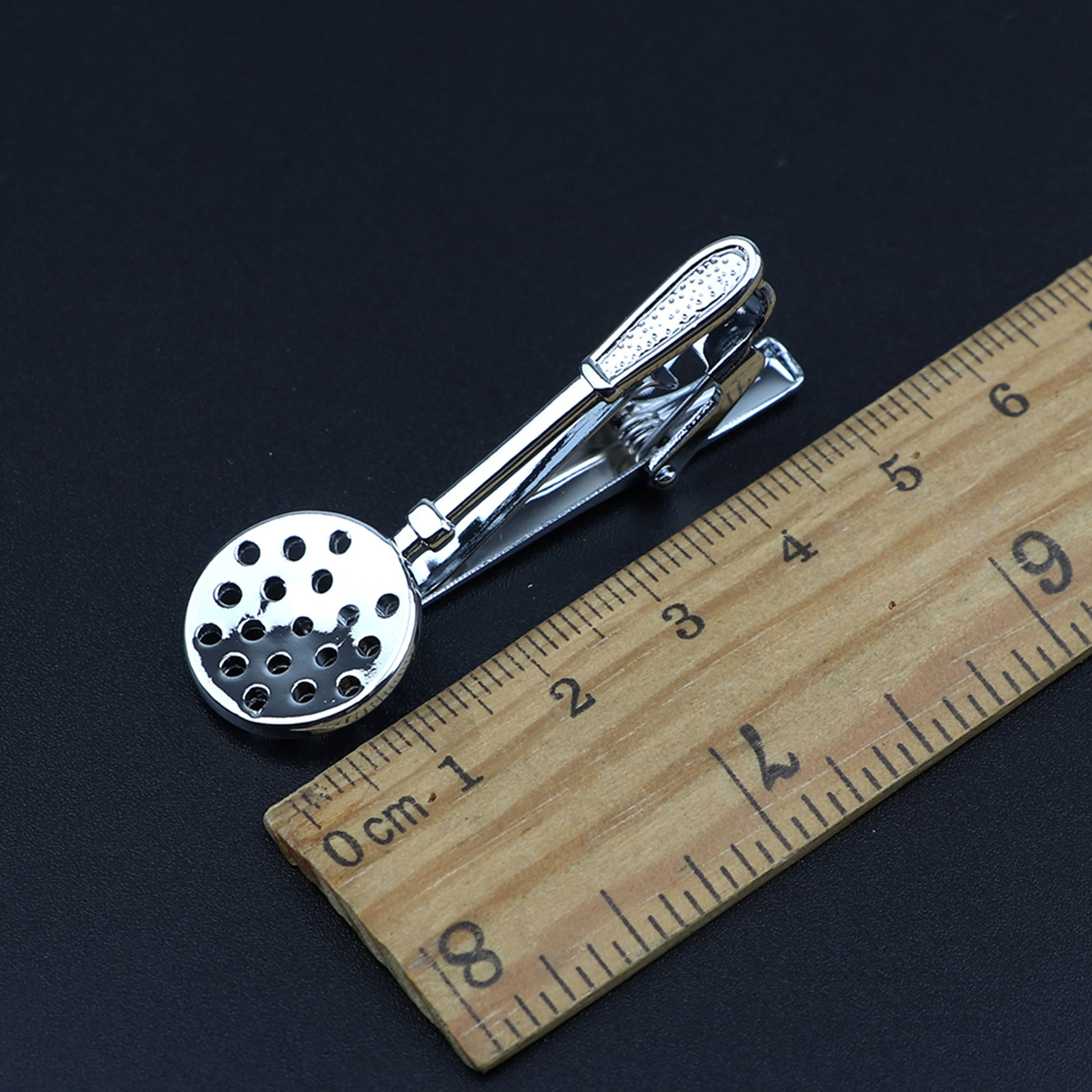 Quality Mens Classic Tie Clip Glasses Fish Airplane Fork Spoon Shape Metal Chrome Stainless Pin Clasp For Business Corbata Gift 250715
