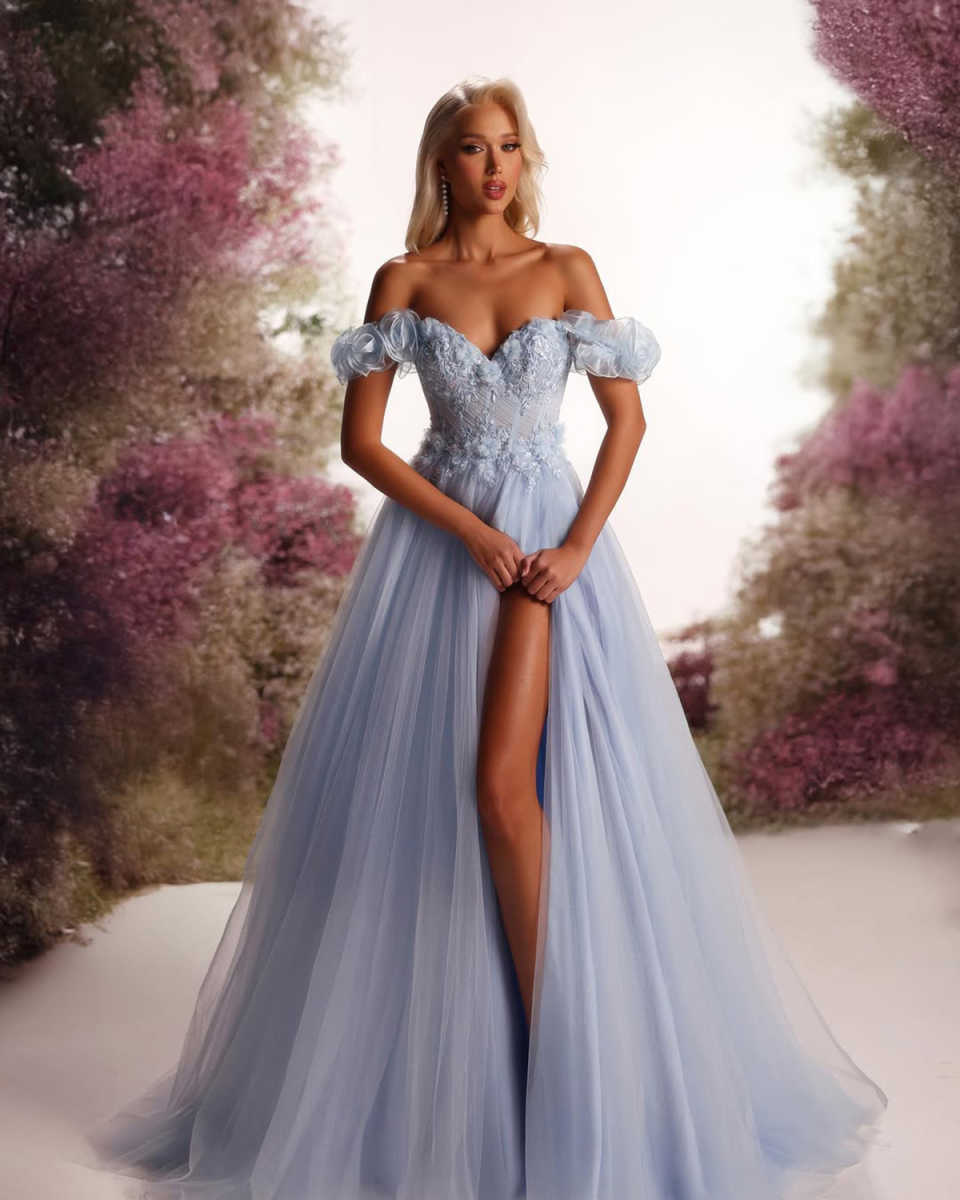 Magnificent Evening Dress Sweetheart Appliques A-line Sleeveless Formal Party Dresses Graduation Prom Customized