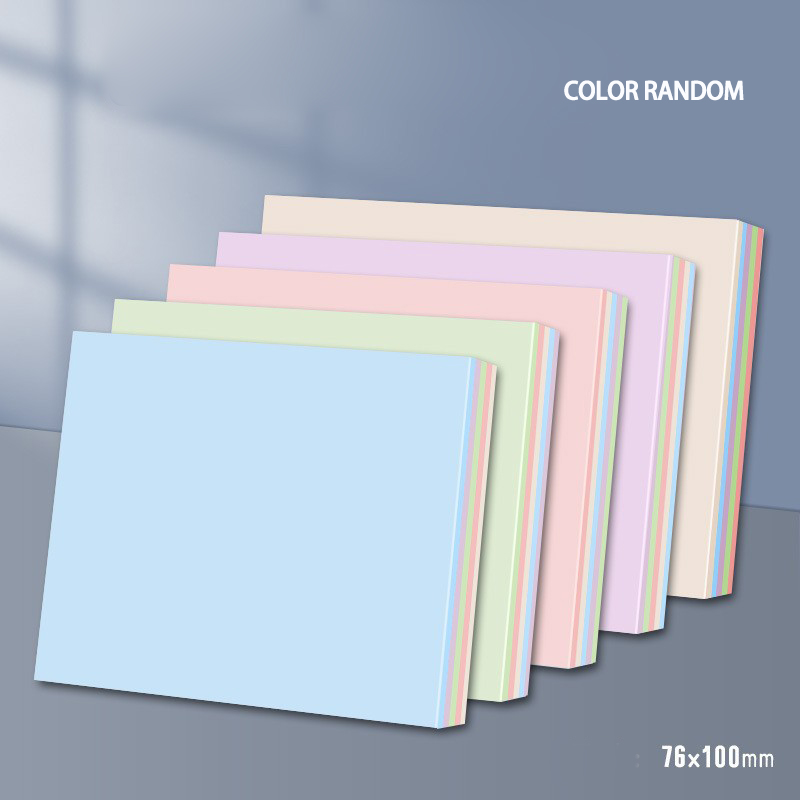 Moran Style Convenient Sticky Notes - Long Strips with Adhesive Tabs, Ideal for Workspaces and Students' Stationery Supplies