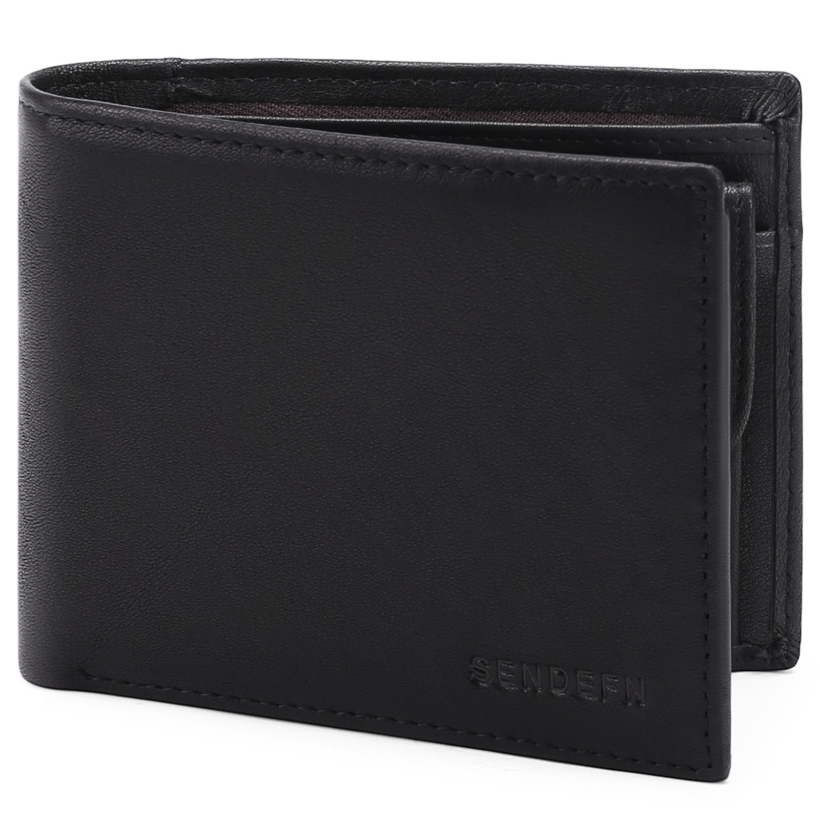 Wallet New Mens Soft Leather Wallet 70% off Korean Version Open Wallet Genuine Leather Coin Purse Card Holder
