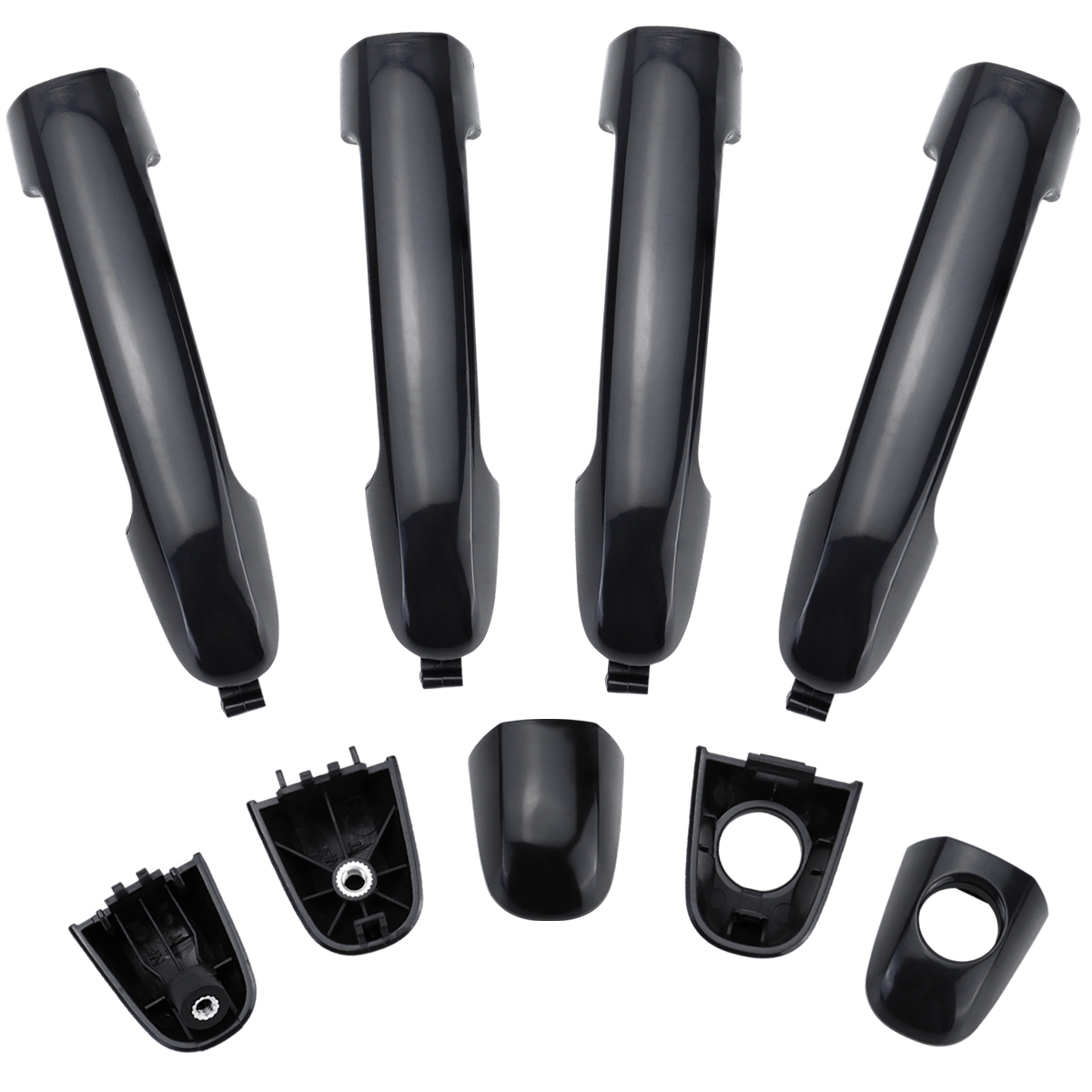 Front, rear, left, right external door handles, driver and passenger side handles 826513K000, suitable for the Hyundai Sonata from 2006 to 2010