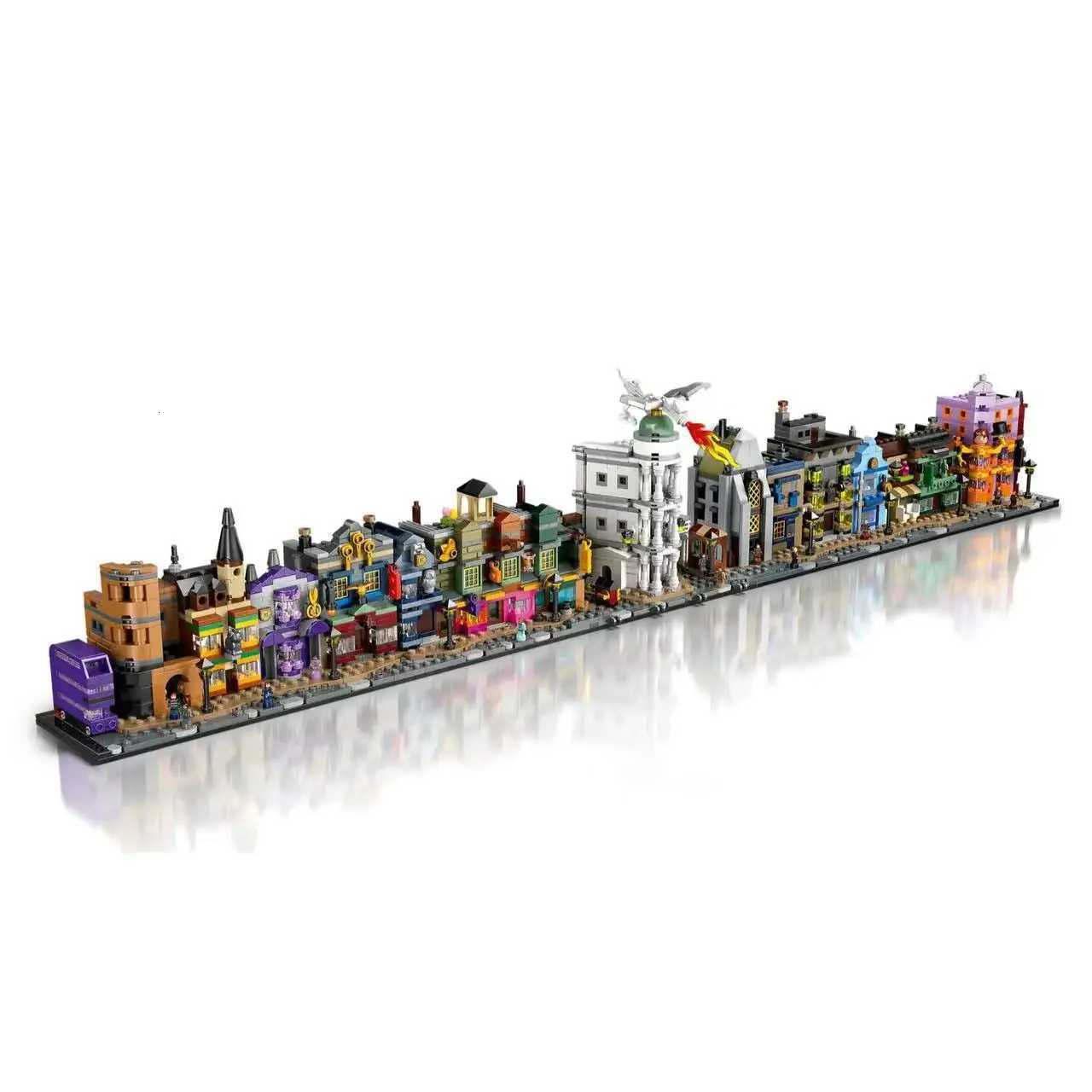 MOC Building Kit Street View Building 76444 House Building Block Model Kit 2750 Pieces Christmas Halloween Gift Set Z250718
