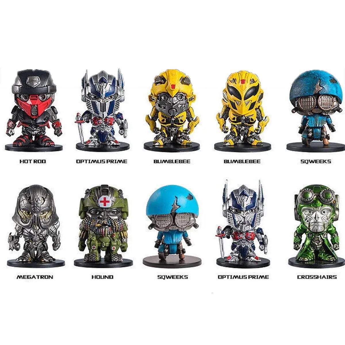 Transformation Transform Animation Movies Comics Peripheral Toys Model Handmade Super Deformed Figure Decoration Collection