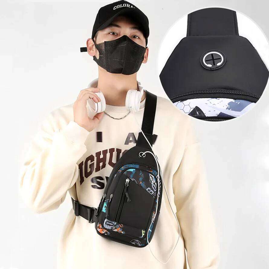 2Pcs Football Printing Cool Backpacks With Chest Bag Capacity Rucksack Girl Boys Simple Shoulder Bags High School Schoolbags