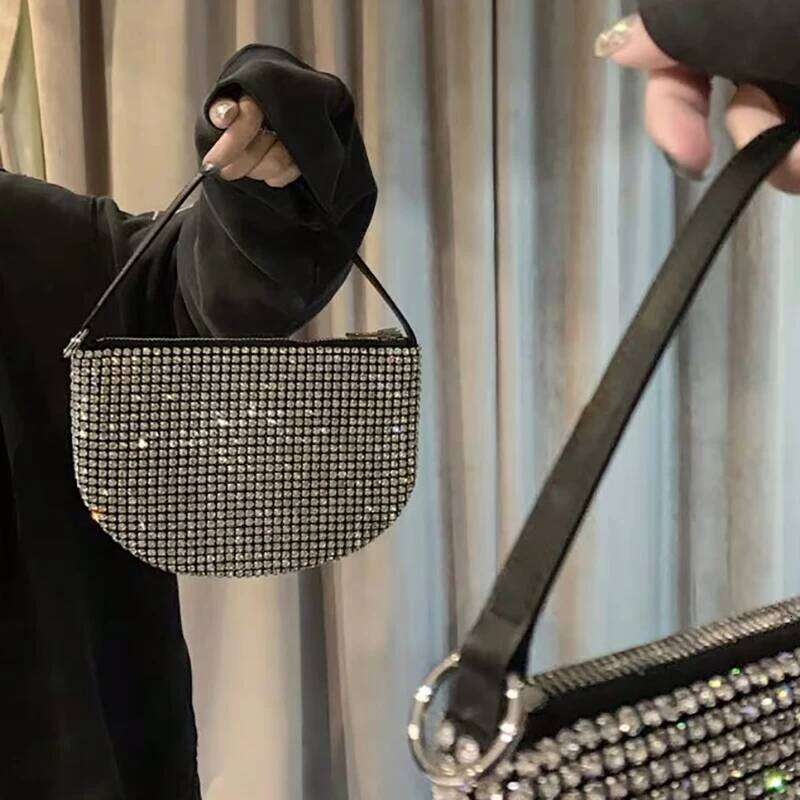 Designer Bags Dia Handbag Vintage Crystal Bag Design Evening Wedding Party Bride Clutch Bag Purse Rhinestone Shoulder Bags Luxury Bag