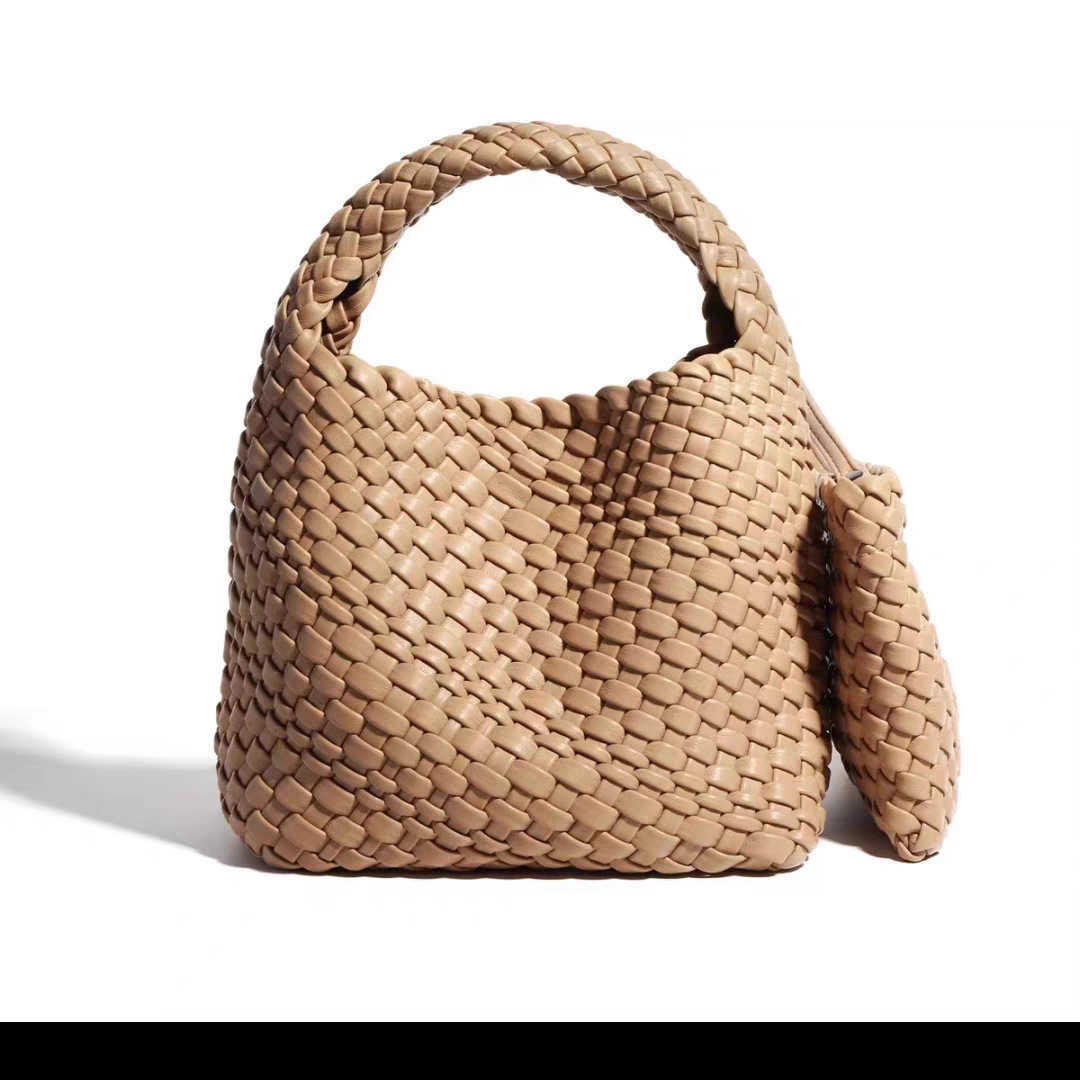 Small Tote Bag Handbag for Women New Mini Shoulder Crossbody Bags Casual Woven Beach Bag 250718