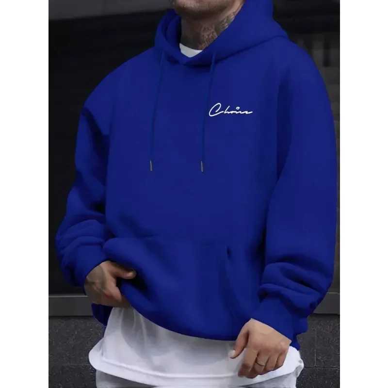 2025 new printed mens casual hoodie comfortable hoodie loose casual four seasons street hoodie XJ250714