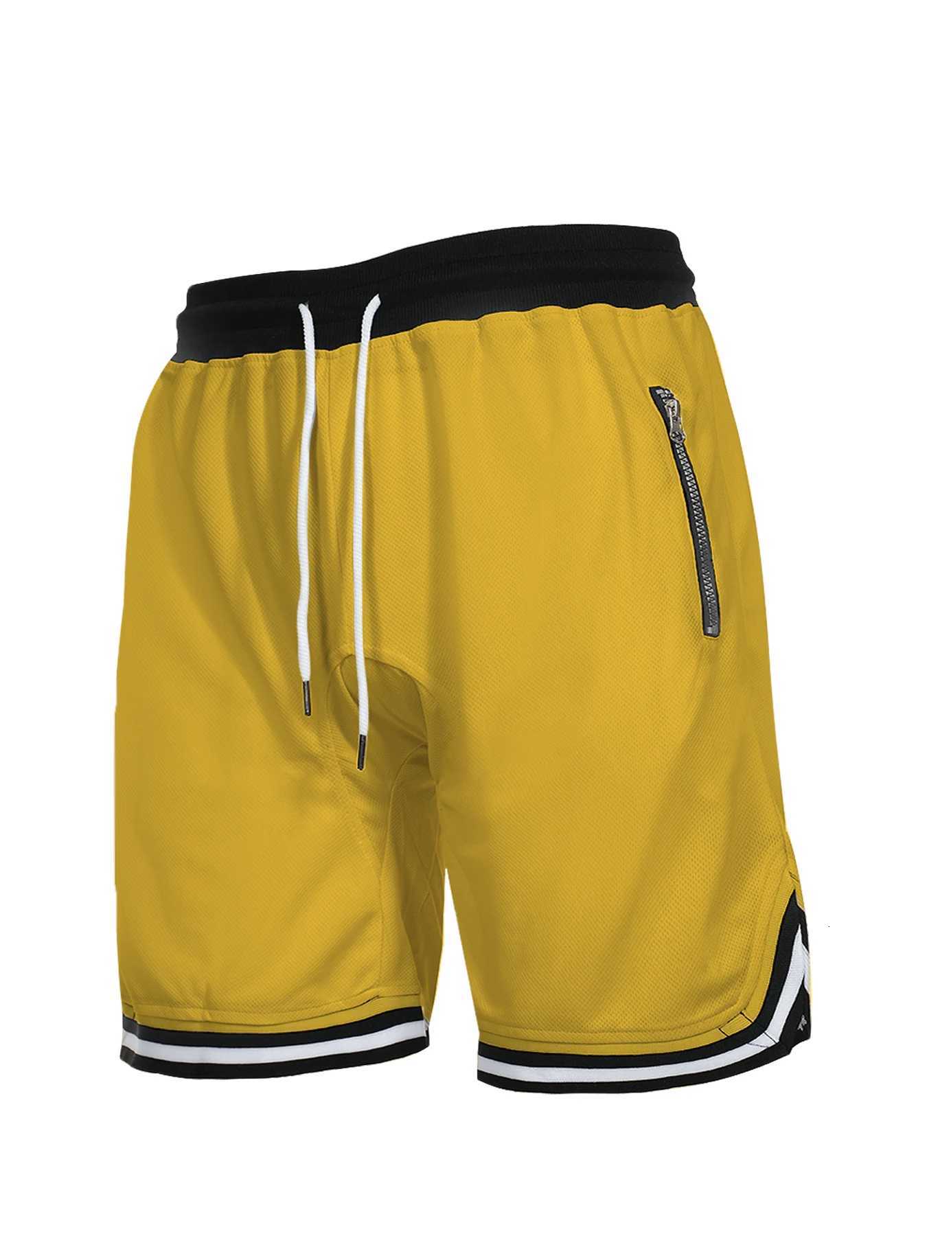 Mens Sports Basketball Shorts Mesh Quick Dry Gym Shorts for Summer Loose Type Elastic Waist Drawstring Casual Shorts Pants W250718