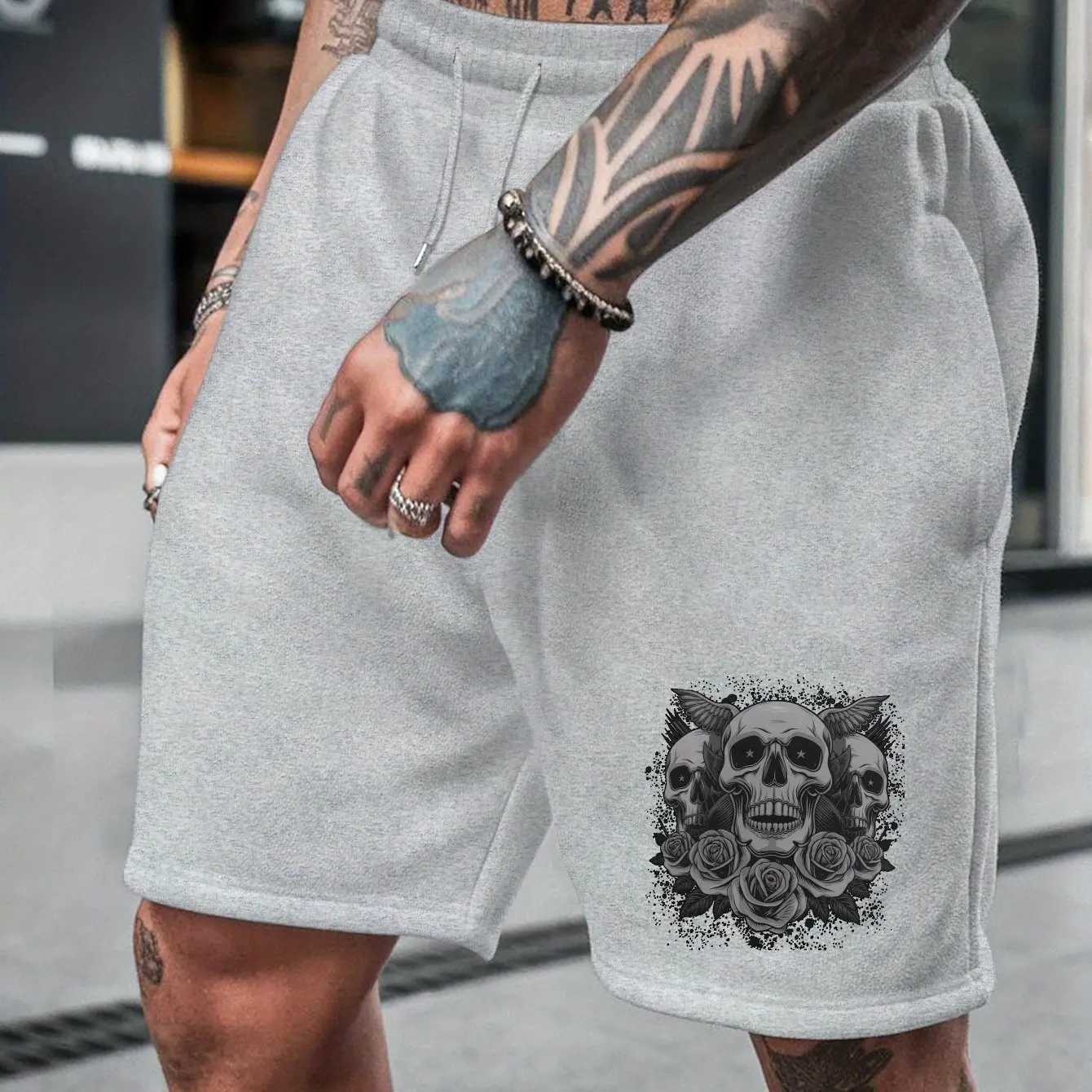 High-quality Shorts Mens 2025 Summer New Fashion Trend Five-point Pants Comfortable Versatile Sweatpants Casual Loose Shorts W250718