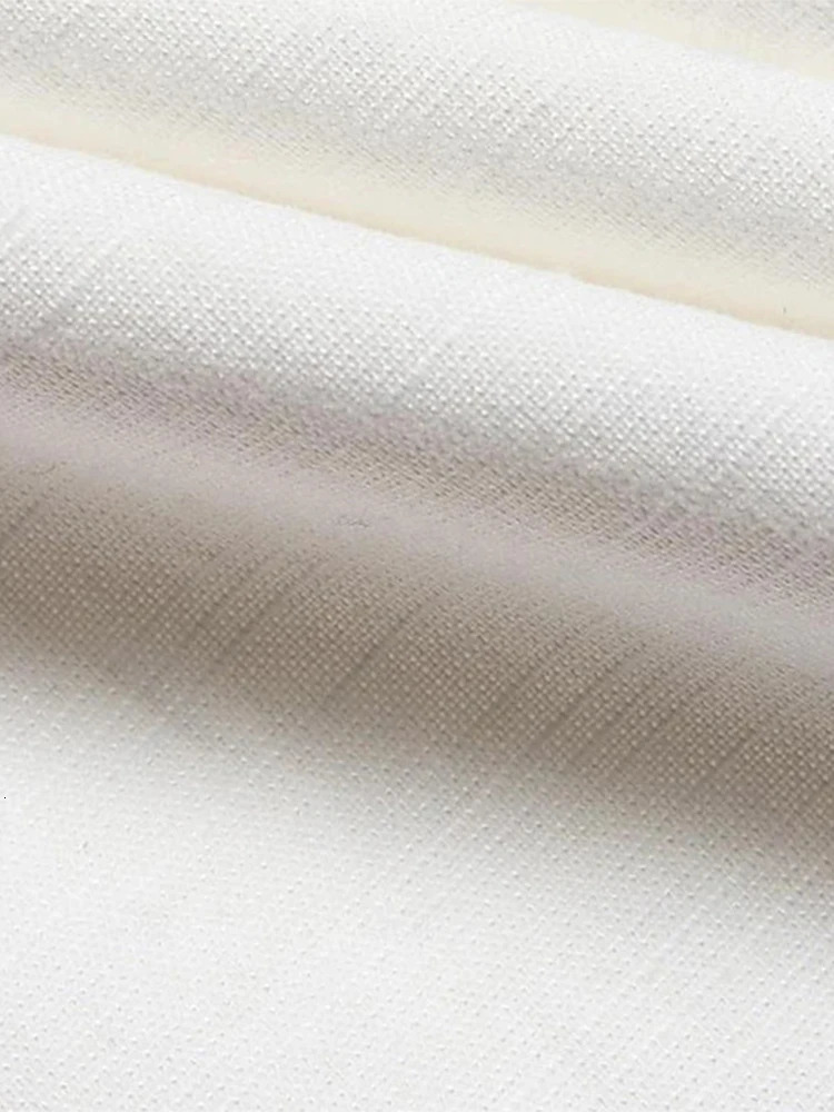 2025 Spring Summer Leisure Breathable Pants Mens Seaside Beach Casual Solid Color Linen Trousers Men Fashion Lace-up Losoe Pants 250715