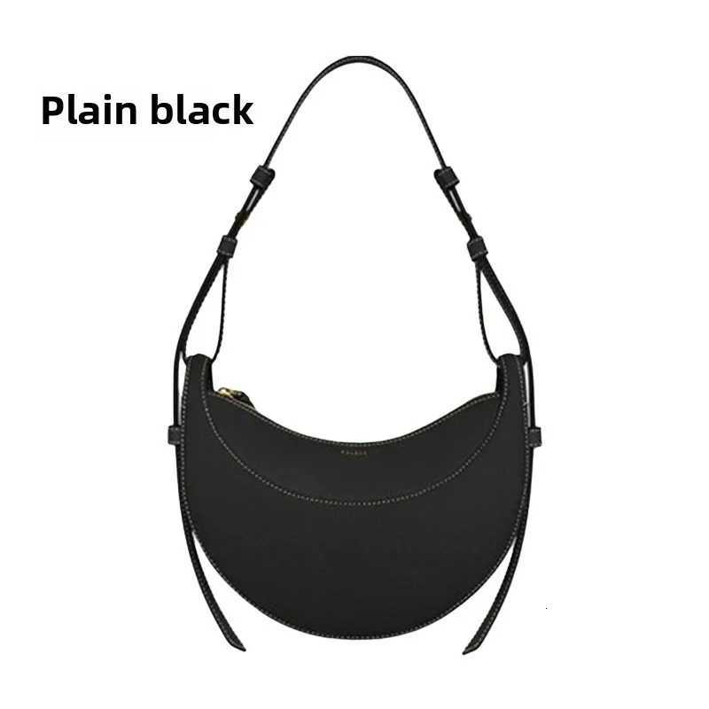 French niche design single shoulder crossbody bag crescent bag Z250718